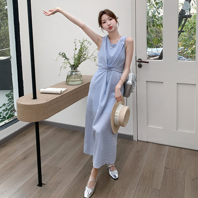 2025现货夏款新货条纹背心裙201-Q012-P125-控188，商品下架区商品下架区，浙宝201