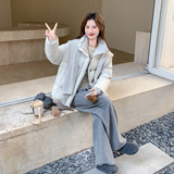 2025【现货冬款】新货针织拼接泡芙外套201-Q310-P275-控418，女装羽绒服，浙宝201