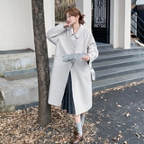 2025【现货冬款】新货极简风灰色双面尼201-Q292-P295-控418，女装毛呢外套，浙宝201