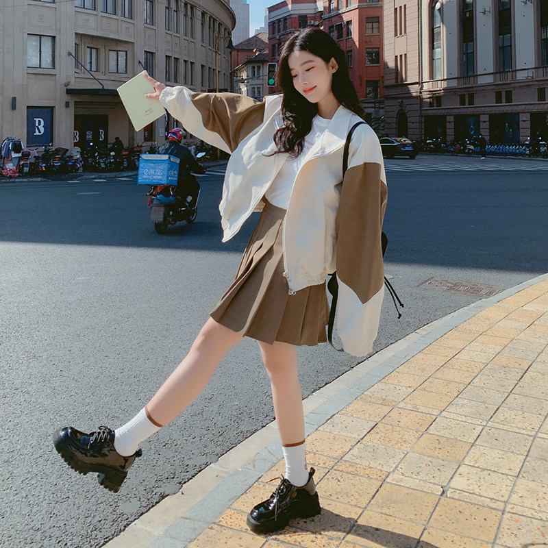 【现货春款】新货拼接短外套女201-3032-P130-K188，女装短外套，浙宝201