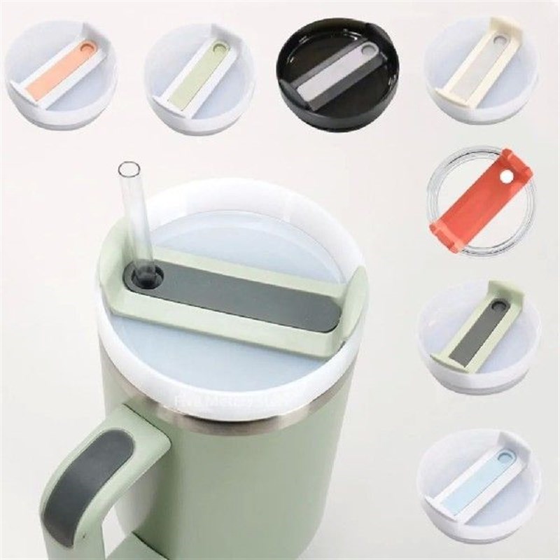 40oz Tumbler Cup Lid Replace CuEp Cover Accessories Straw