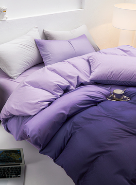 【恩煦】新款A类母婴级德绒四件套0压感软糯亲肤透气德微绒四件套