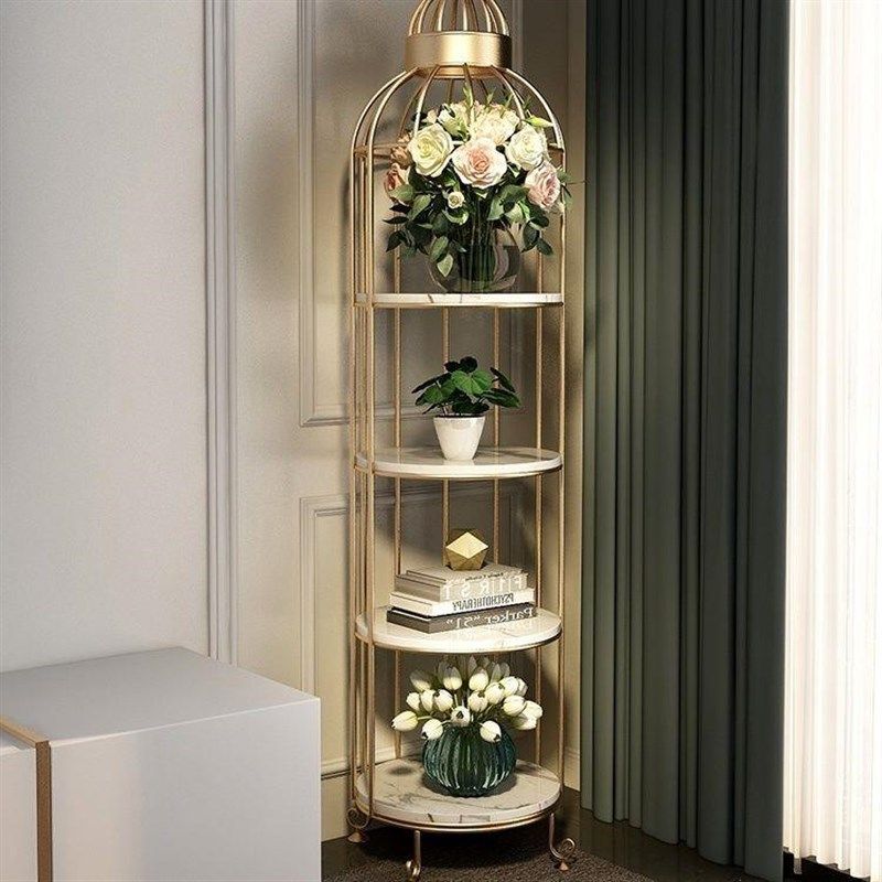 网红新欧花室内厅落式多层物架饰件北铁艺架阳台客地鸟笼置轻奢装,3C数码配件,音乐枕,淘宝优惠券,粉丝福利购,淘宝优惠卷