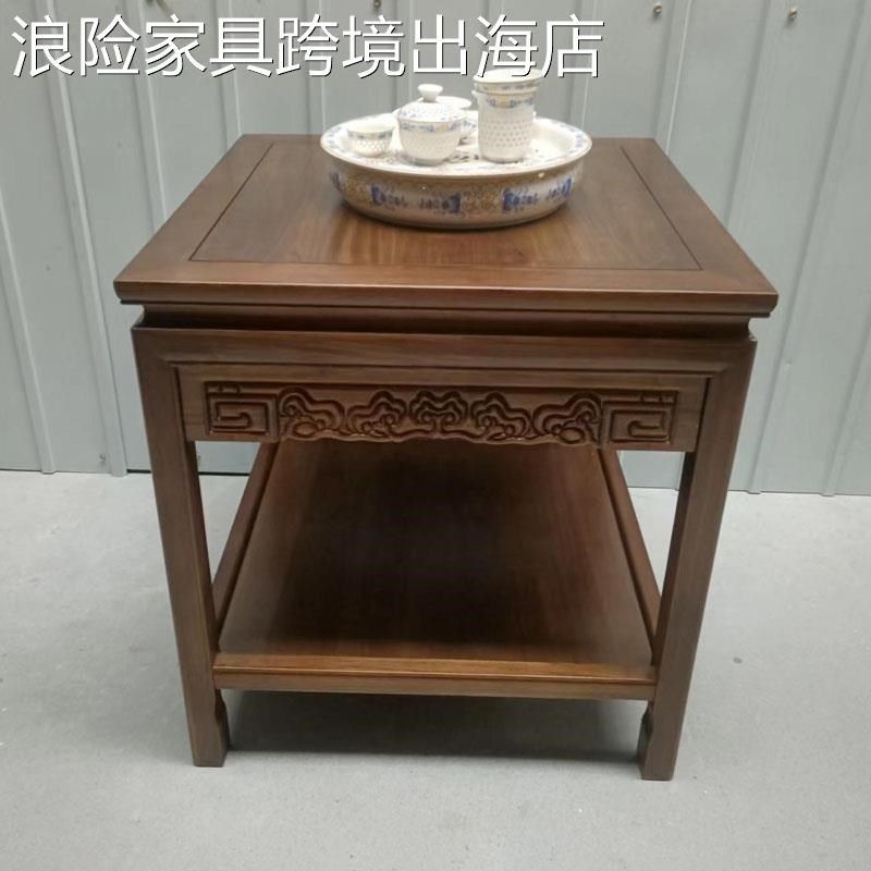 全实木小四方桌沙发侧边几角几茶几新中式茶台鱼缸架花架盆景架,3C数码配件,直播专用支架,淘宝优惠券,粉丝福利购,淘宝优惠卷