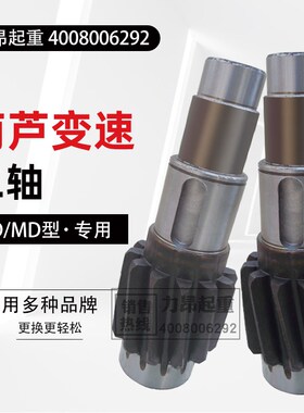 电动葫芦三轴0.5T1T2T3T5T10T16HT葫芦变速齿轮三轴葫芦减速机三