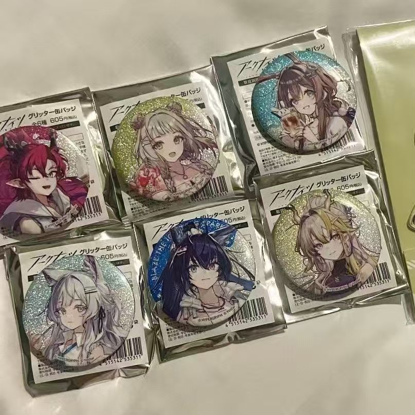 明日方舟5.5周年罗森联动吧唧