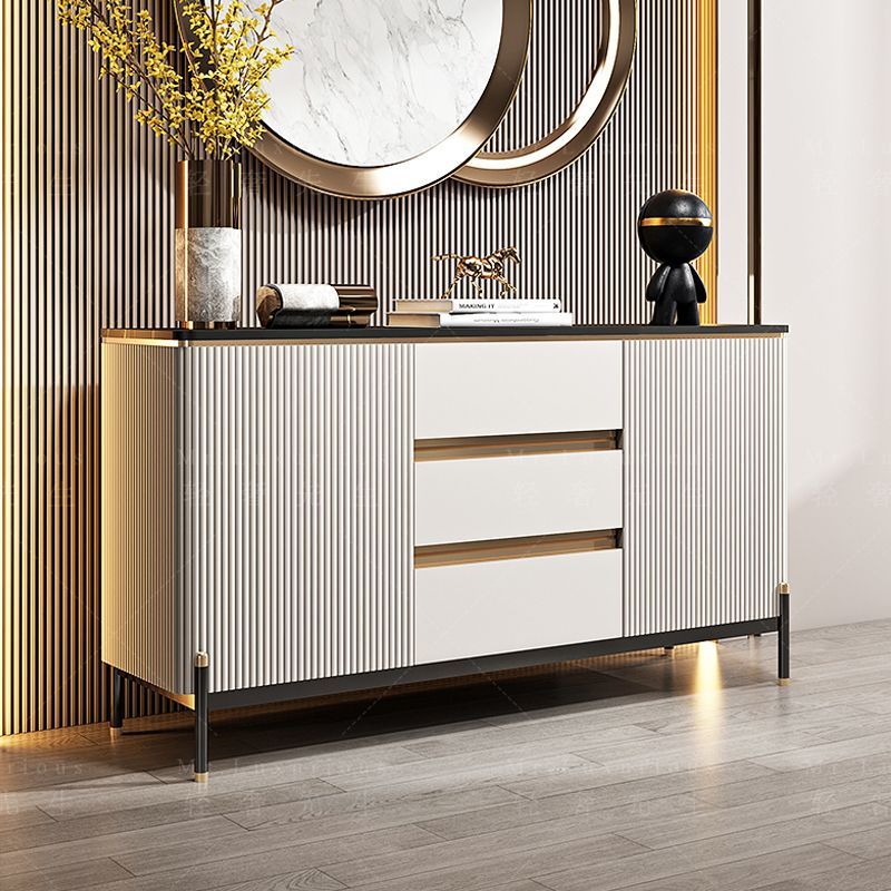 轻奢岩板玄关柜现代简约隔断柜储物柜茶水柜装饰置物架入户餐边柜