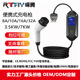 LED大屏动态显示新能源便携式 欧标充电枪家用随车充电枪32A16A5档