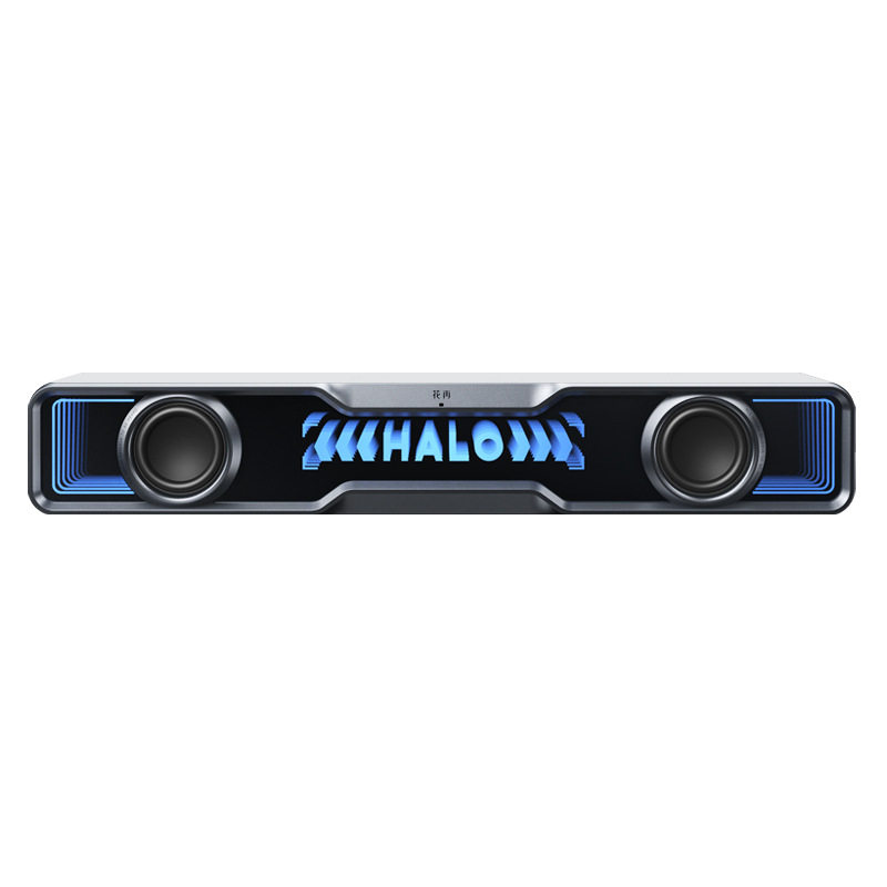 漫步者花再Halo SoundBar桌面音响音箱有线音箱
