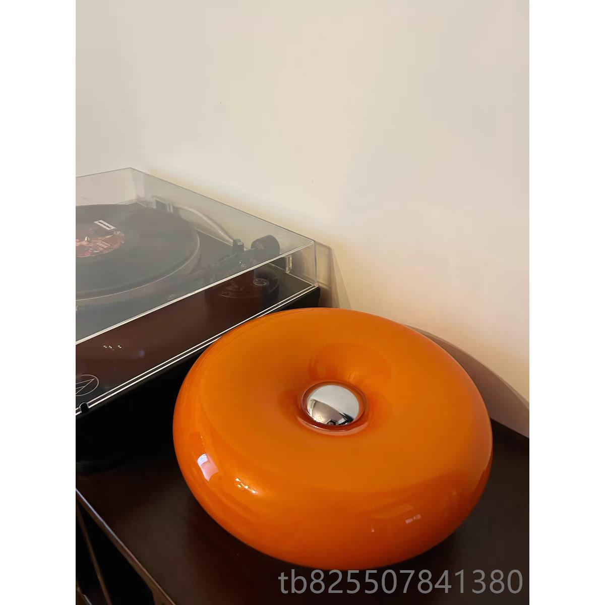 正品网红中古ins旺布利甜甜圈灯灯卧触壁摸橘台色包室豪斯床头氛