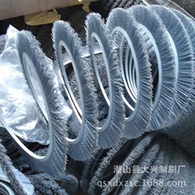 毛异OSC刷厂生锈产新款除弹簧刷弹工业清洁簧刷可形弹簧刷定