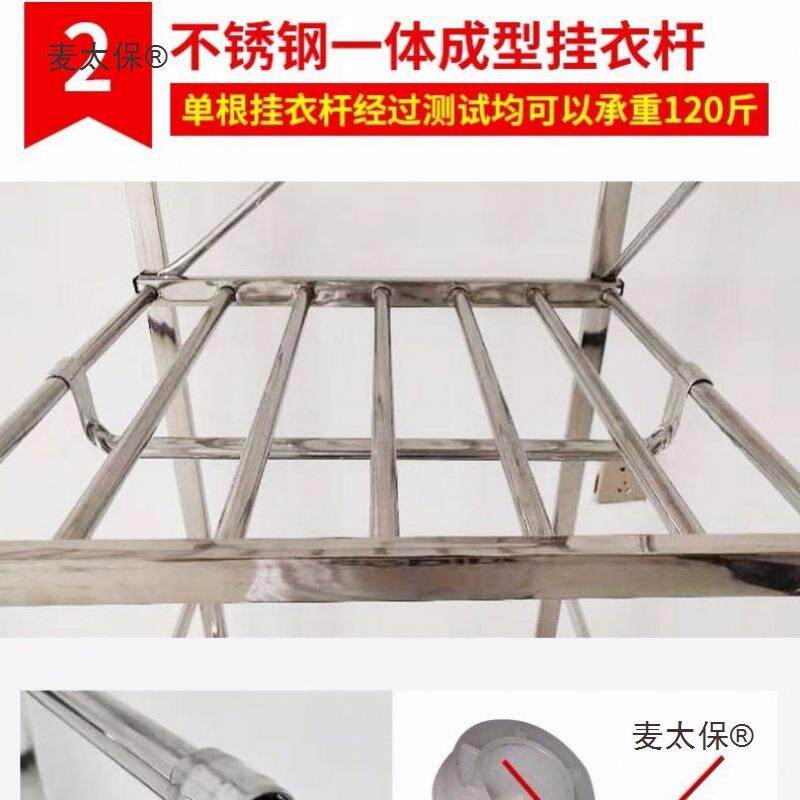 不锈钢UKK简易布衣柜钢框管加粗固单双架人拼装收纳挂衣架螺麦加