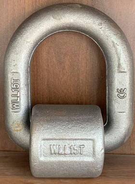 环焊接D形重型车拖的车卡车拖固定锚带焊接夹锻钢起重DHSQ型环