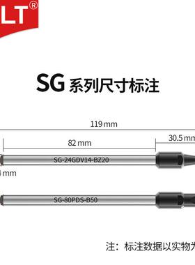 SG铁-80罗铬PDS-B50烙铁头SG-24GDV14-BZ20头200W阿RDO波自动焊锡
