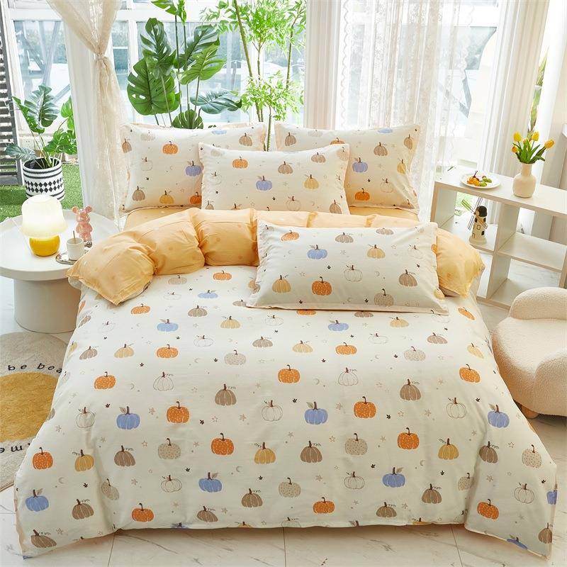 品棉被套1286NKL8纯印单花40支全棉