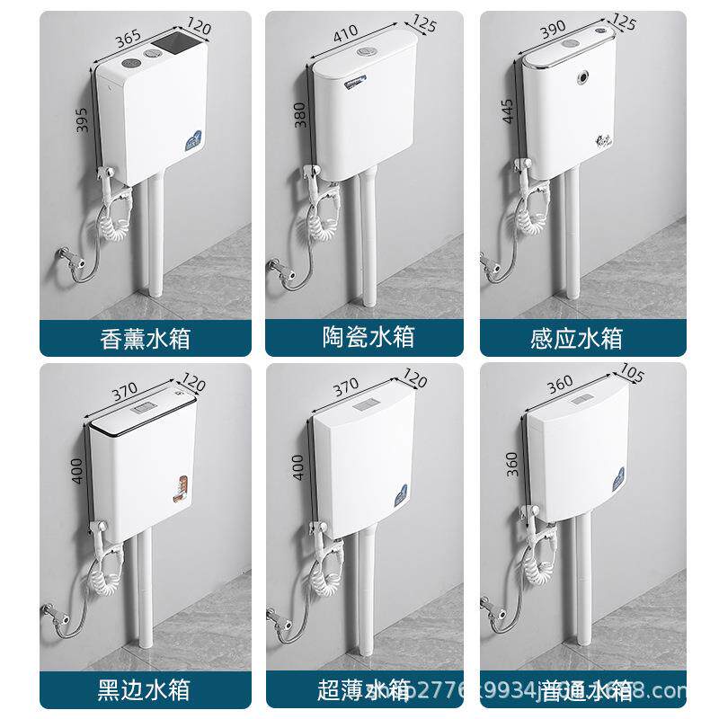 .便器BLT水臭存水按弯水箱套装手脚踩感应冲水卫生防陶瓷蹲坑蹲