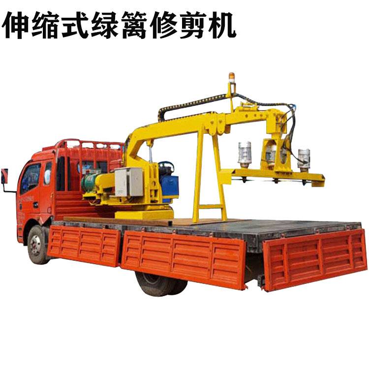 绿化带树篱割灌修枝机 高速公路车载式伸缩款绿篱修剪机 斯诺现货
