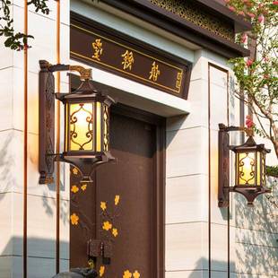 戶外壁燈室防水歐式 燈庭院花園TXZS100別墅大門外口兩側(cè)燈超亮外