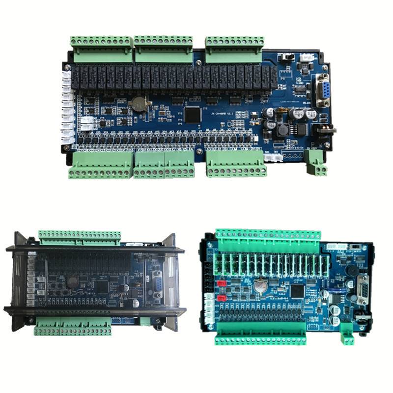 8轴485温度FX3UPLC工控板JK3U-32MR-10AD-2DA可编程控制器32MT5TK