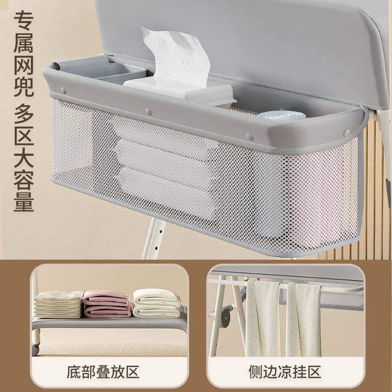 婴儿TJS尿架布台宝宝可抚洗触护理台换尿布移动新生儿澡婴儿床可