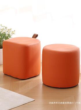 小凳子木家用矮凳实皮板墩用现48808代简约小凳小型矮凳子皮凳子
