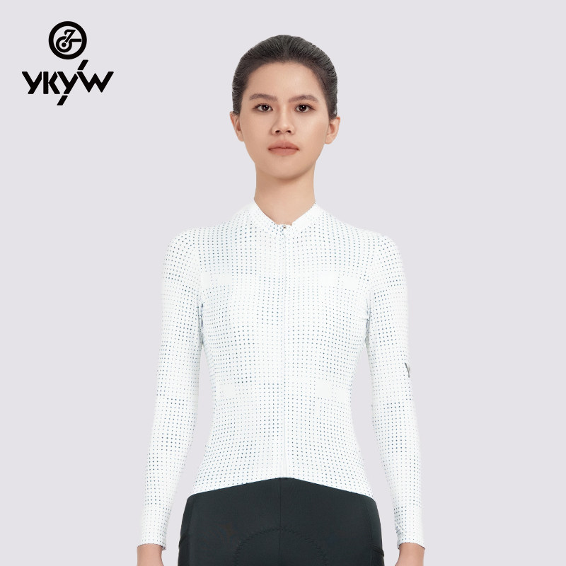 YKYW长袖骑行服女款春夏季
