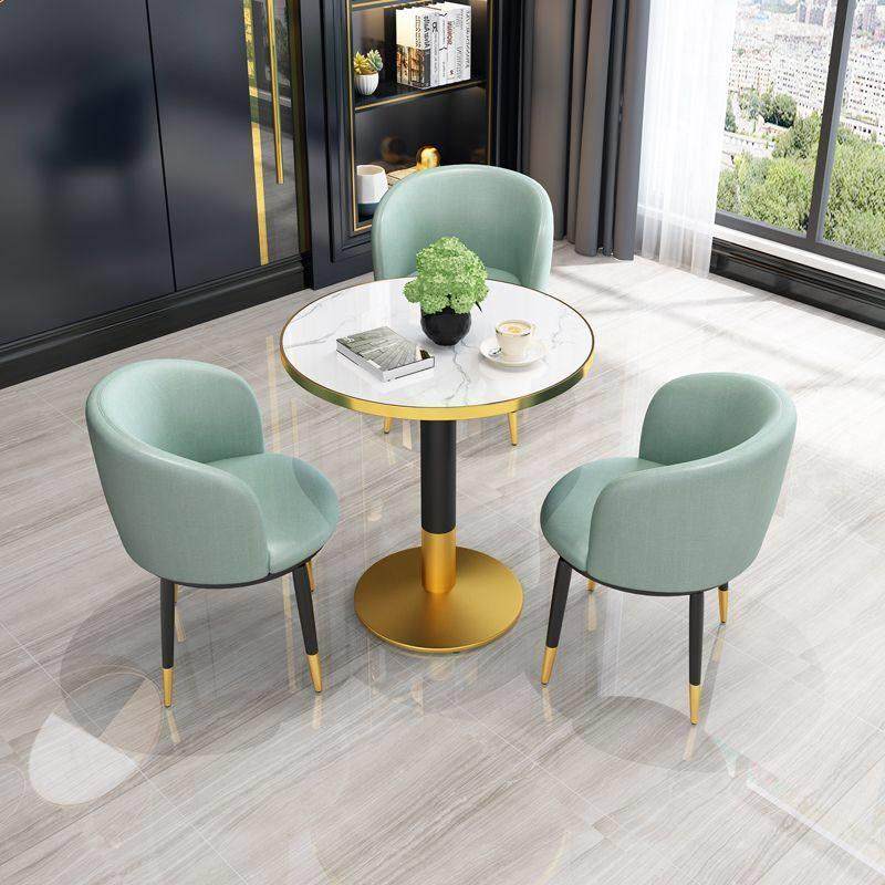 轻奢休闲小圆桌椅奶茶店网红小户型接待商务洽谈桌椅组合会客阳台,住宅家具,板木餐桌,淘宝优惠券,粉丝福利购,淘宝优惠卷