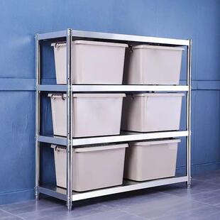 不锈钢厨房置物架收纳整理烤箱架微波炉架储物家用多层餐柜架货架