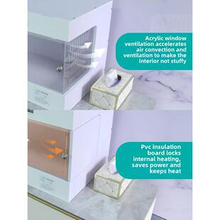 维度爬箱pvc饲养箱鬃狮蜥恒温箱蜥蜴蓝舌陆龟爬宠保温智能爬虫缸