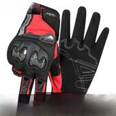 大销售Voerh摩托车自行车手套全指夏季 碳纤维防摔机赛车越野骑手