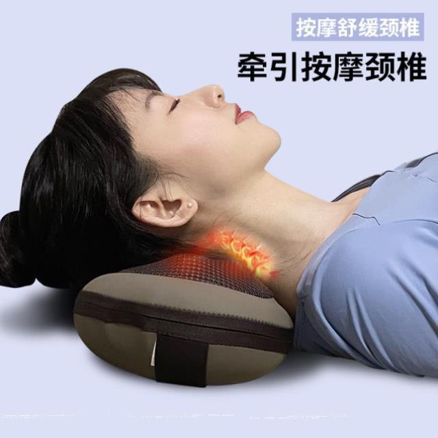 按摩靠背垫司机专用开车护腰神器货车座椅腰托腰枕汽车电动护颈枕