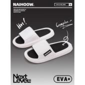 夏季 外穿防滑高底家庭室内时尚 品牌无声新款 男士 女士厚底情侣凉鞋