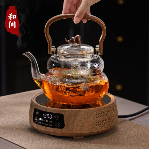 新型电陶炉玻璃煮茶器套装2025新款家用养生茶炉耐高温泡茶烧水壶