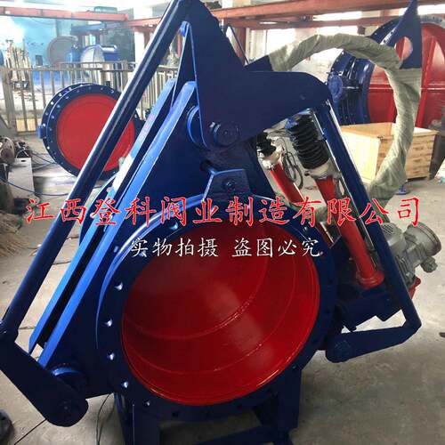 电动盲板阀带波纹管 煤气切断带316L波纹管 推杆F943X-2.5C DN400