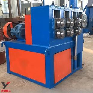 七辊轴螺旋盘管机 冷凝管滚圆设备 数控平台弯管机