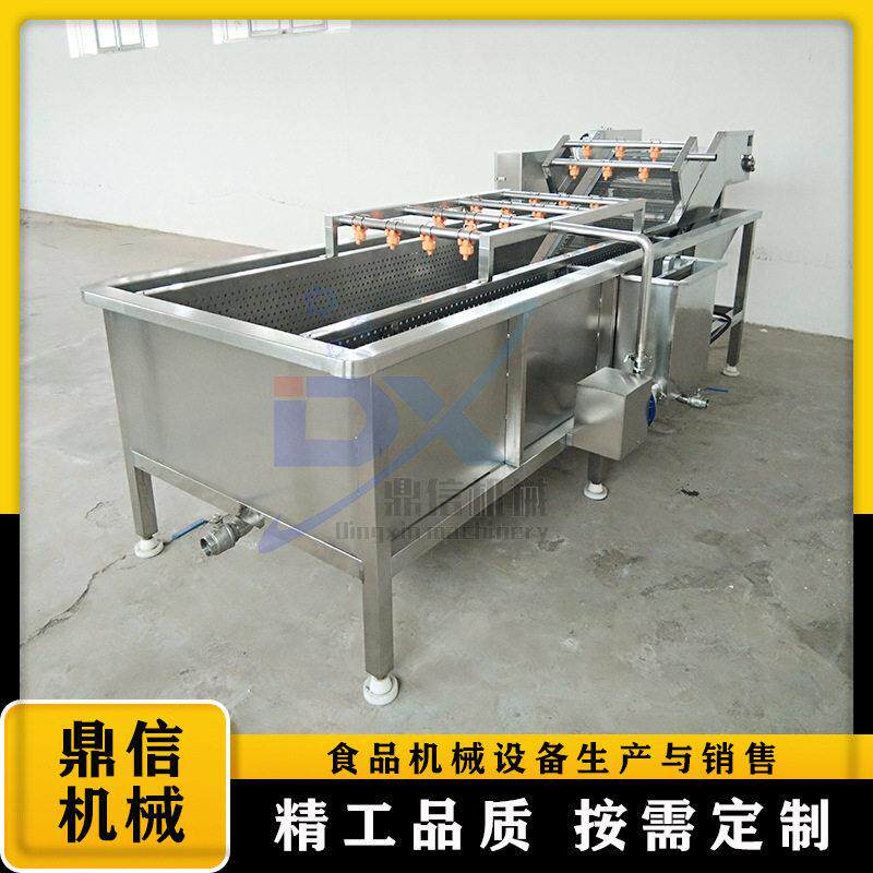 甜玉米加工生产线 玉米段清洗机 玉米清洗蒸煮流水线 藕片清洗机