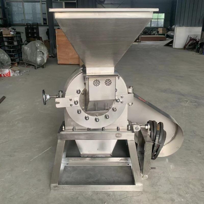不锈钢食品辣椒粉碎机 桂皮麻椒打粉机 出口不锈钢玉米杂粮磨粉机