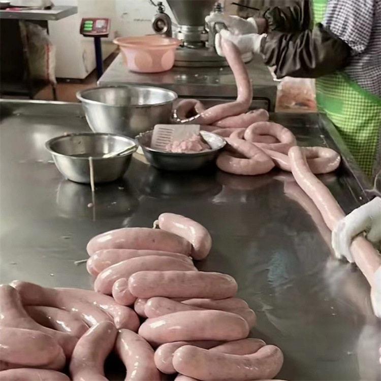 专业生产灌肠机 大型全自动灌肠机 动物肠衣灌肠机 扎线机