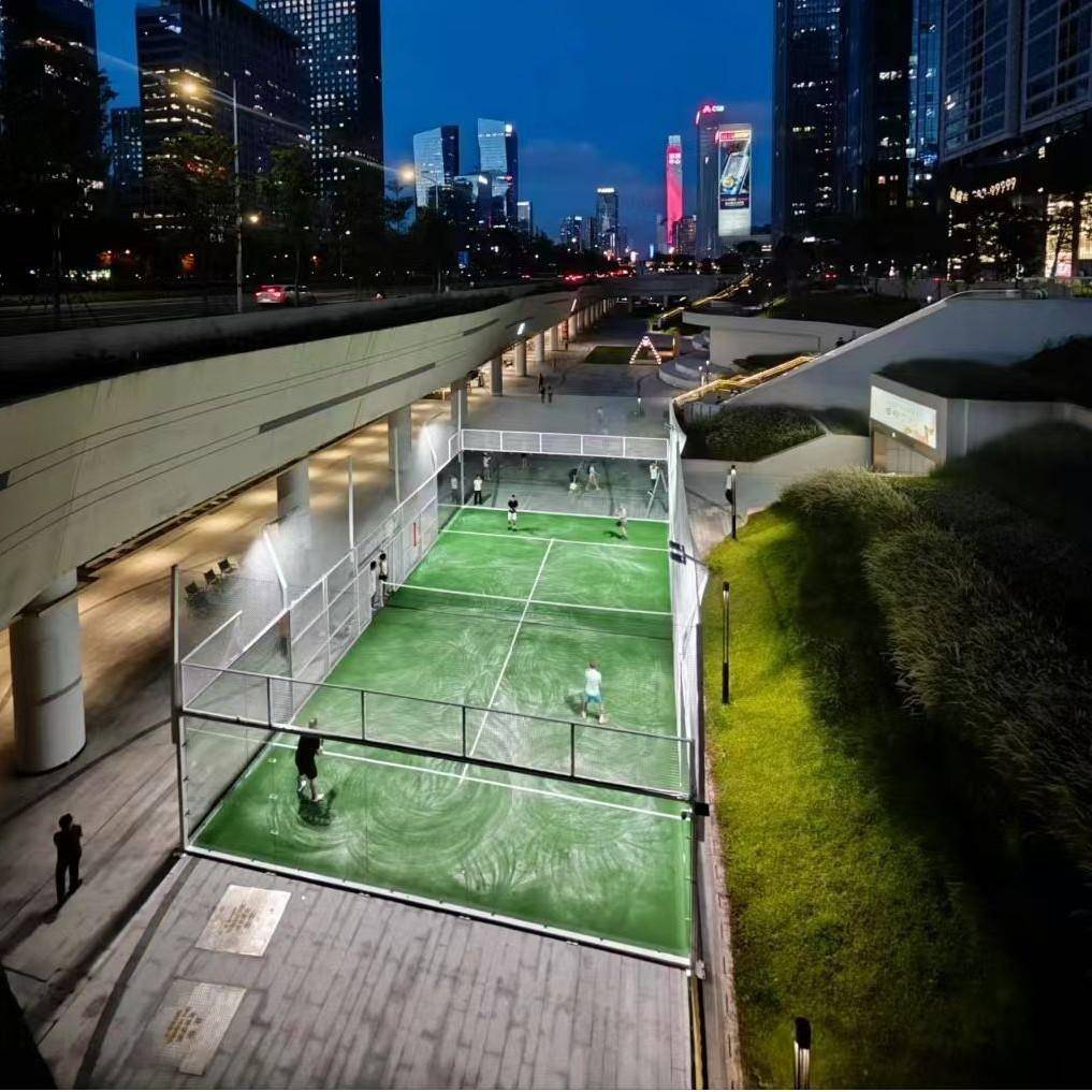 Padel板式网球场境外印度尼西亚马来西亚板式网球场生产基地