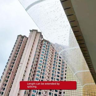 防盗窗遮雨板阳台防盗网隐形雨棚窗户遮雨挡雨板防水窗台顶棚家用