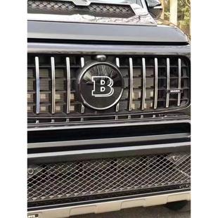大G63G500中网标amg小标B标G400G350G500brabus巴博斯发光轮眉标