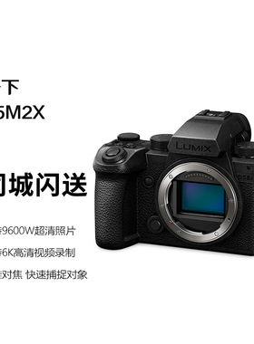 松下（Panasonic）S5M2X全画幅微单/单电/无反数码相机 L卡口