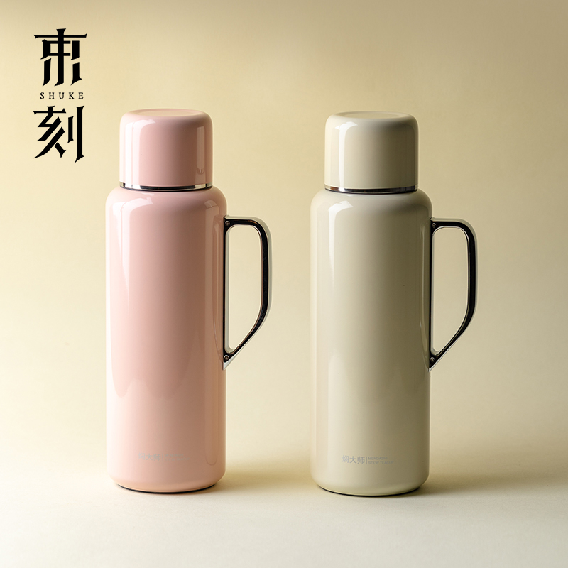 束刻高端304不锈钢保温壶热水壶保温瓶焖茶壶黑茶老白茶专用700ml