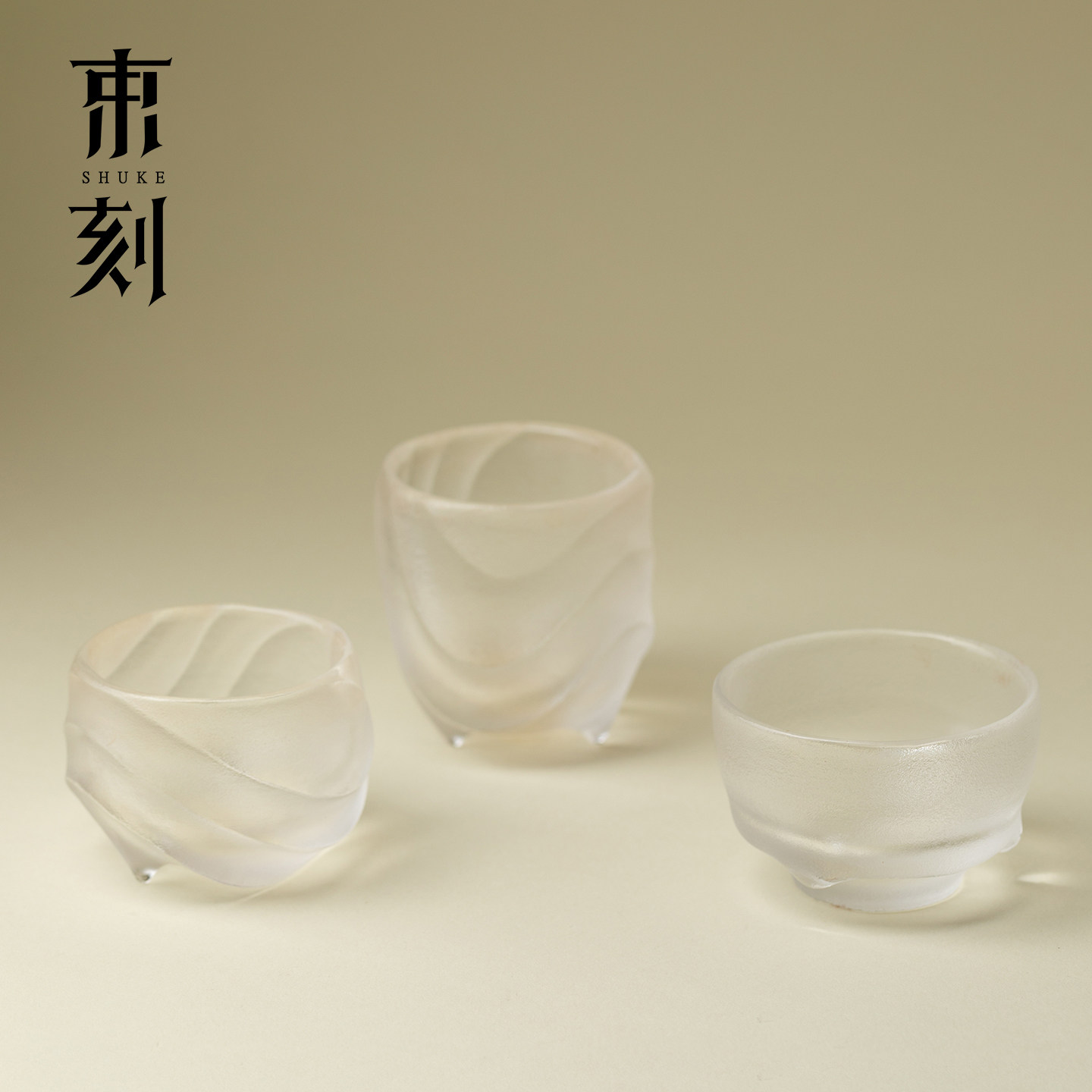 束刻 缘石台水晶主人杯高档软化水质功夫茶具高档功夫茶具品茗杯