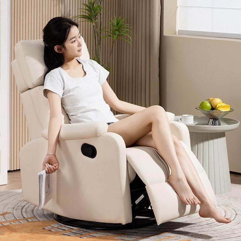 美容沙发椅子美甲单人沙发懒人电动美足按摩椅布艺美睫沙发摇躺椅