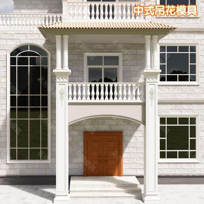 50公分罗马柱模具中式方柱模型别墅门柱水泥制品欧式柱子建筑模板