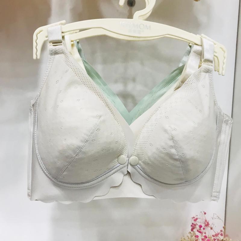 孕可馨超薄孕妇内衣怀孕期哺乳文胸产后哺乳胸罩纯棉聚拢防下垂大