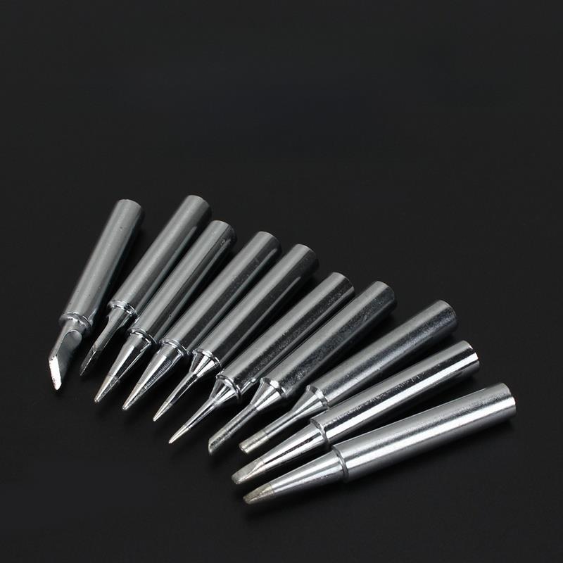 黄花电烙铁头907烙铁头尖头刀头马蹄190内热式120W电洛铁头铬铁头