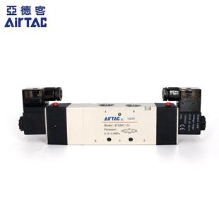 3位5通电磁阀 中封型 正品 AIRTAC 原装 AC110V 4V430C 亚德客