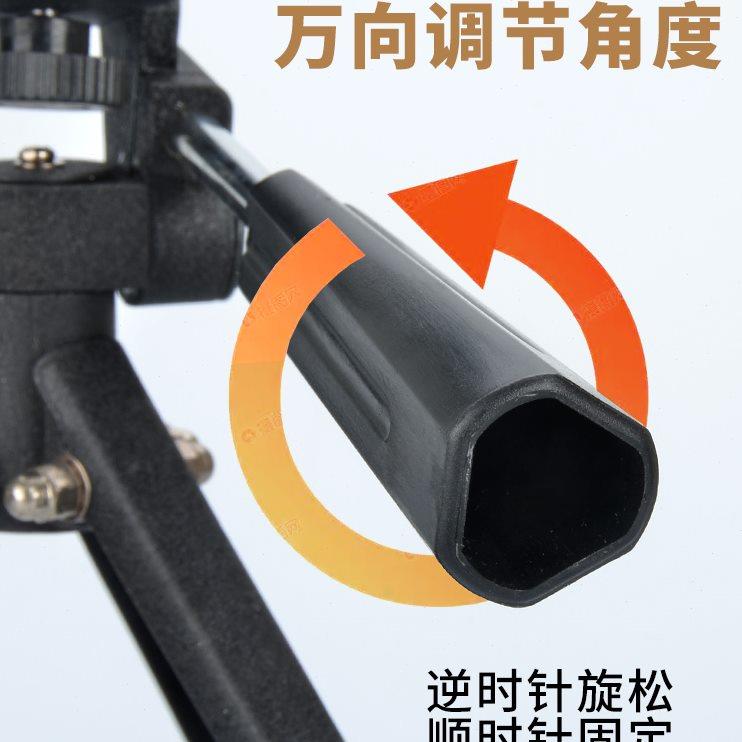 小型三脚架单筒双筒望远镜观鸟镜配件折叠三角架迷你桌面金属支架